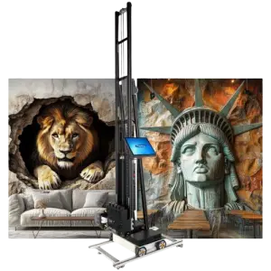 7d Uv Wall Painting Machine Robot Automatic Wall Panel 3d Vertical Mural Printer Printing Machine Wall Printer