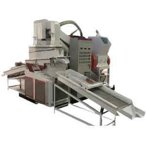 Model Environmental Mini Copper Recycling Production Line Copper and PVC Separation
