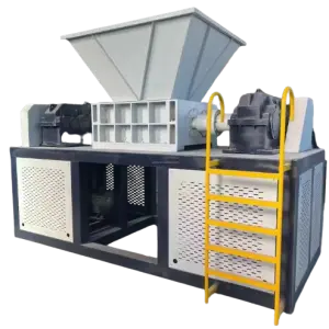 Good Performance Small Metal Crusher Mini Metal Crusher Double Shaft Shredder Steel Bar Motorcycle Car