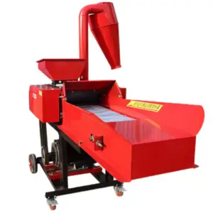 Animal Feed Straw Chopper Corn Stalk Forage Silage Shredder Crusher Farm Grass Chaff Cutter Grinder Cutting Machine