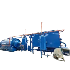 Small Integrated Waste Aluminum-plastic Recycling Pyrolysis Plant to Fuel Machines