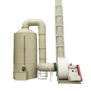 High Performance Professional Wet Scrubber Odor Dust Control Ammonia Elimination Maggot Cultivation Gas Disposal Machinery