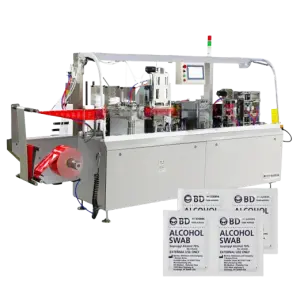 Fully Automatic Baby Skin Care Single Wet Tissue Wipes Filling Making Packing Machine Production Line