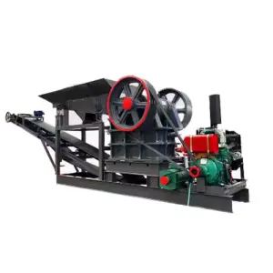 Quarry 50tph Heavy Duty Hard Stone Crusher Pe400x600 Jaw Crusher Station for Concrete Stones