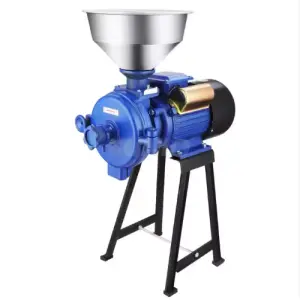 Grain Corn Crusher Chili Sauce Grinder Machine Wet and Dry Crusher