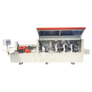HYSEN Pvc Straight Automatic Edge Banding Machine Pre-Milling Wood Edge Bander Machine for Furniture