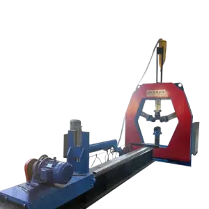 Light Pole Production Line 600mm Street Light Pole Making Machine