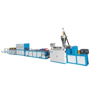 PC Profile LED Tube Light Making Machine for Extruding T3 T5 T8 Different Shapes Two Colors Lampshades