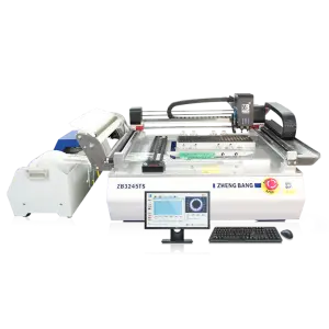 Desktop LED Pick and Place Machine Automatic 2 Head Smt Pick and Place Machine LED Making Machine