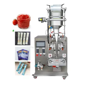High Speed Multi-function Automatic 5g 10g 20g 50g Juice Liquid Tomato Sauce Skin Care Product Filling Packaging Machine