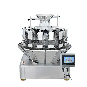 14 Head Multihead Multi-function Packaging Machines Combination Weigher Weighing and Packing Machine
