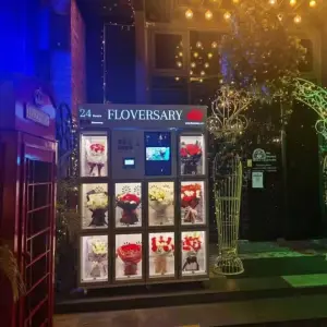 Flower Vending Machine Subway Use Fresh Flower Vending Machine