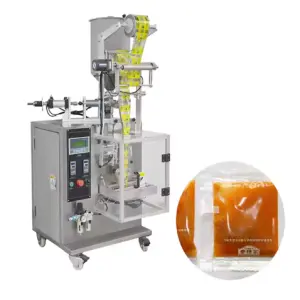 KEFAI Full-automatic Muti-functional Fruit Jam/Honey Paste/Ketchup/Spices Sauce Paste Filling Sealing and Packing Machine