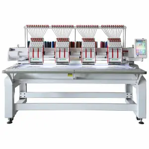 LR 1204 Computerized Four-Head Embroidery Machine for Clothing Accessories Daily Necessities 9 Needle