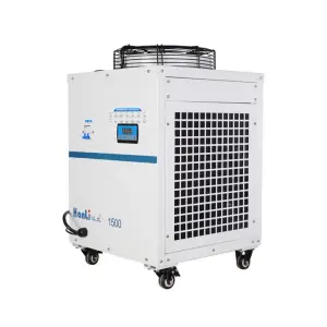 Hanli 1500w Small Chiller Refrigerating Device Refrigeration Unit Water Cooler for Laser Machine Industrial Refrigeration Unit