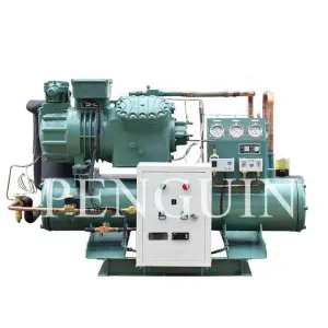 Industrial Freezer Unit Water Cooled Refrigeration Condensing Unit