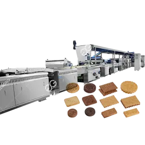 Small Scale Hard Biscuit Production Line Salty Biscuit Make Machine Fully Automatic