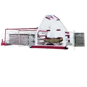 Full Automatic Four Shuttles Circular Loom For Pp Woven Sack Rice Cement Bag Making Machine And Woven Bag Production Line