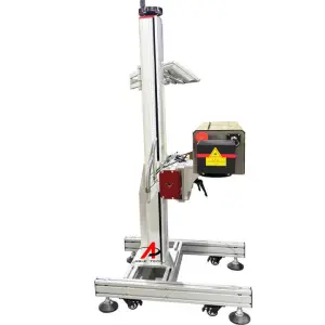 Assembly Line Laser Marking Machine Bottle Water Date Machine