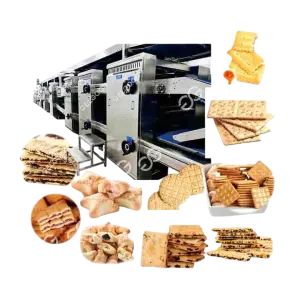 Automatic Soft Hard Soda Cracker Biscuits Production Line
