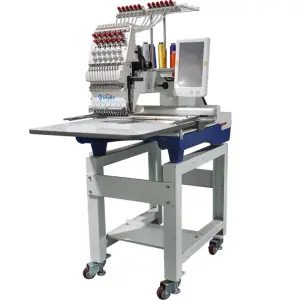 Yinghe 9/12/15 Needle Tshirt Cap Apparel Computer Bordadora De Bordado Sequin Single Head Industrial Embroidery Machine Machines