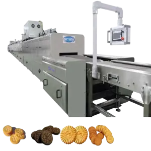 Industrial Tunnel Oven Energy-Saving Biscuit Making Machine