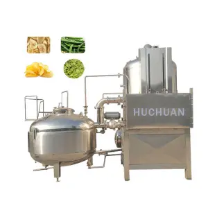 Electric Vacuum Fryer Equipment   Continuous Frying Machine for Vegetables and Fruits