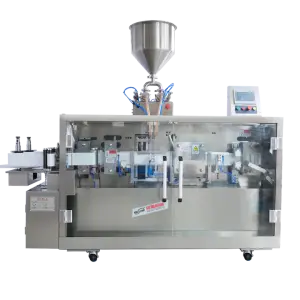 HUAYUAN Multifunctional Automatic Liquid Honey Jam Paste Snap Packs Squeeze Sachet Filling and Sealing Machine