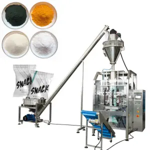 UMEO Multi-function Vertical Corn Flour Auger Filler Chili Milk Matcha Coffee Powder Food Pouch Filling Sealing Packing Machines