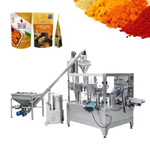 Multi-function Automatic 100g 500g Curry Powder/pepper Spice Premade Bag Packing Machine