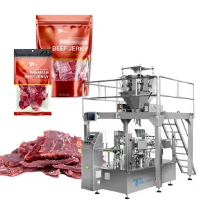 Tentoo Multi Function 50g 100g Beef Jerky Doypack Packing Machine