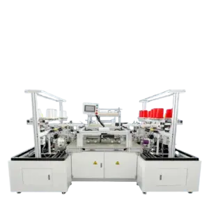2H 1800-2600Pcs/h Fully Automatic Bath Towel Making Machine Warp&Weft Knitting Sewing Microfiber Towel Making Machine