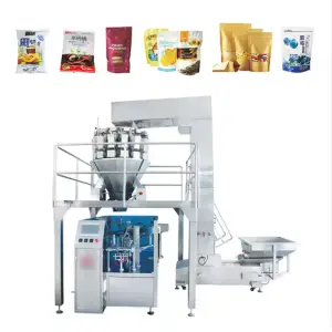 Automatic Multihead Weigher Pre-made Bag Multi-Function Packaging Machines for Nuts