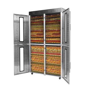 96 Trays Commercial Food Dehydrator Machine Fruit and Vegetable Industrial Beef Jerky Dryer