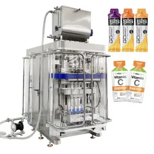 Automatic Multilane Water Liquid Stick Multi-function Filling Packaging Machine Irregular Shape Sachet Vertical Packing Machine