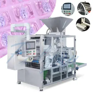 Polyva Automatic Water Soluble Laundry Pods Filling Detergent Multi-function Packaging Machines