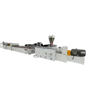 Wide WPC Window and Door Making Machinery Door Board Extruder Production Line
