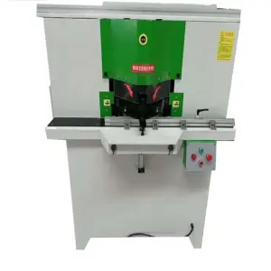 Mitre Wood Cutting Door Window Frame 45 Angle Frame Double Head Sawing Machine