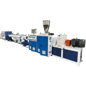 PLC Controlled SIEMENS Motor Upvc Window Door Frame Making Machine/ Pvc Profile Extrusion Line