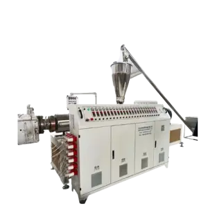 Double Screw Extruder UPVC PVC Window and Door Profile Window Sill Wpc Door Board Frame Extrusion Line Making Machine