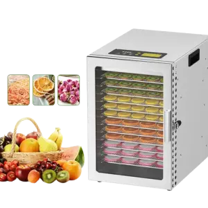 12 Layers Internal Circulation Heating Corn Food Dehydrator Machine Home-use Vegetable Dryer for Fruit and Vegetable