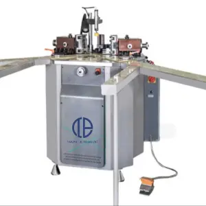 Heavy Duty Hydraulic Single-Head Corner Assembly Machine for Window and Door Making Aluminum Machinery