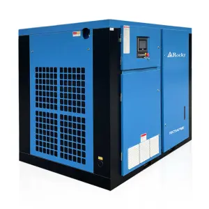 General Industrial Electric Two Stage Permanent Magnet Variable Frequency Rotary Screw Air Compressor