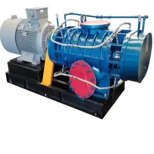 Steam Compressor MVC Evaporator Chemical Wastewater Desalination Coupling Drive Low Noise Industrial Compressor Roots Blower