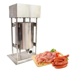 Small Automatic Hydraulic Sausage Stuffer Machine for Home or 10L Small Commercial Use Efficient Sausage Filling