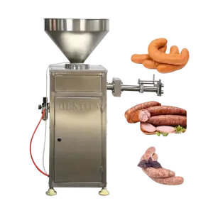 High Efficiency Automatic Twisting Quantitative Sausage Stuffer