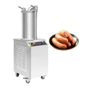 16/19/25mm Canned Mouth Comercial Sausage Stuffer Vacuum