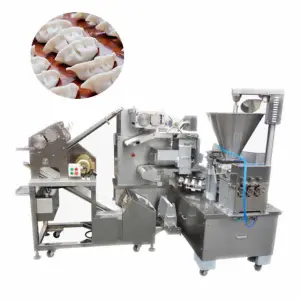 Japanese Automatic Gyoza & Spring Roll Maker Dumpling Machine for Potsticker Wrapping Grain Product Making Machine