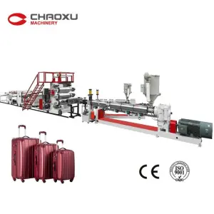 Hard Shell Travel Suitcase Making Machine in Production Line