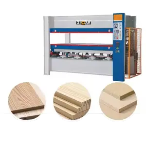 Precision Hydraulic Woodworking  Press Machine for Veneer Plywood Door and Flooring
